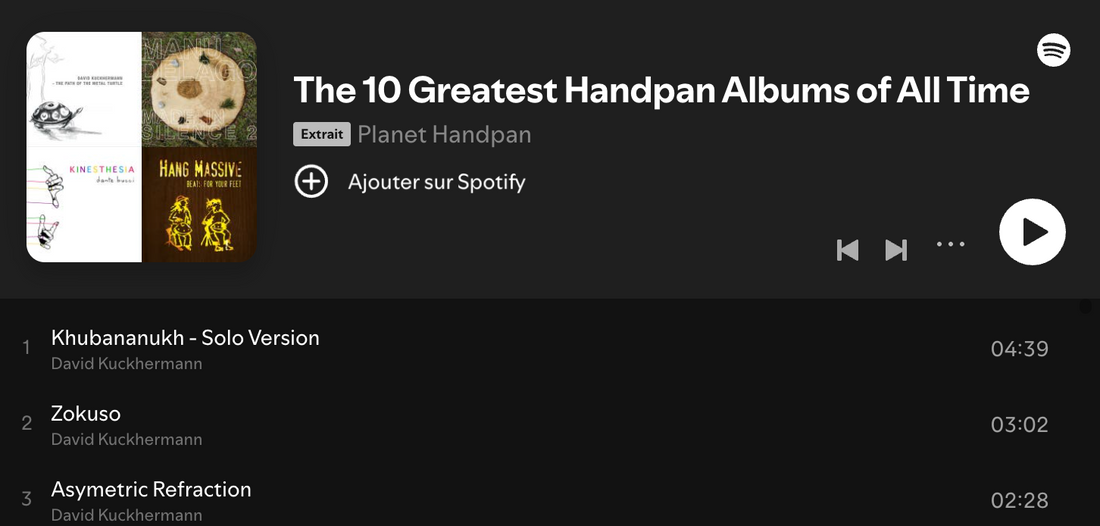 Les 10 meilleurs albums de handpan de tous les temps